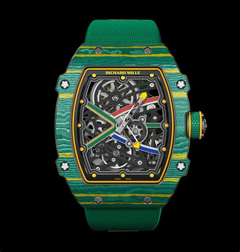 richard mille watch strap|richard mille wayde van niekerk.